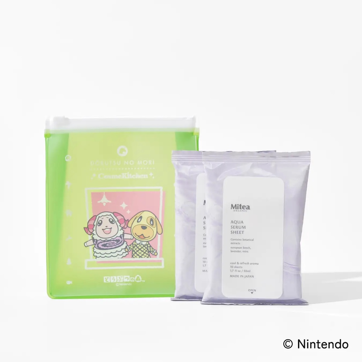 ミティア オーガニック」が「どうぶつの森」コレクションを発売