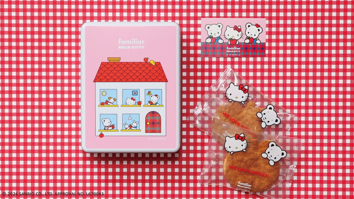 ファミリア」とハローキティが初コラボ ポップアップや撮影会