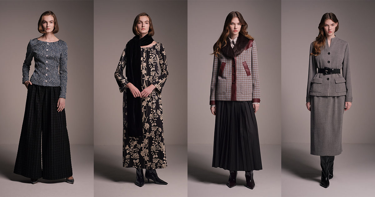 「ジュンアシダ」2026-27年秋冬コレクション