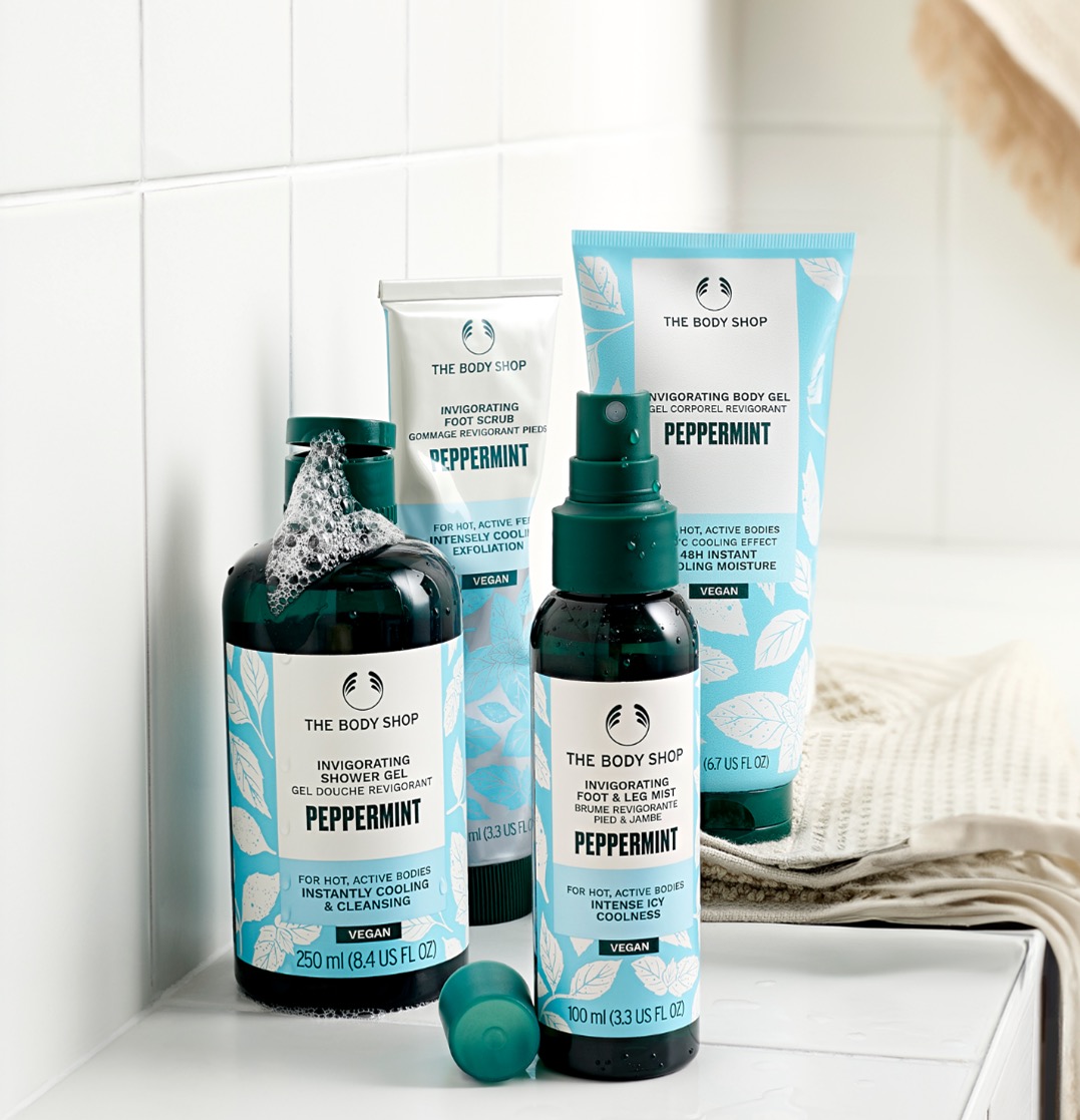 【2026年夏コスメ】「ザボディショップ」がひんやりクールな“ペパーミント”ボディシリーズ