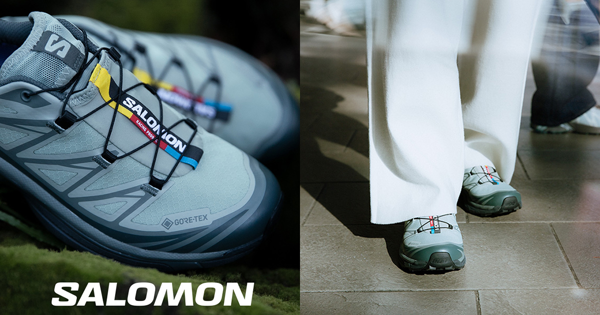 アウトドア×ファッションの方向性を示すビジュアル