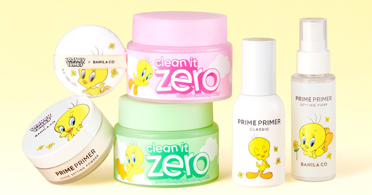 「バニラコ」のクレンジングバームが「ルーニー・テューンズ」仕様に　トゥイーティーをデザインした限定アイテム5種を発売