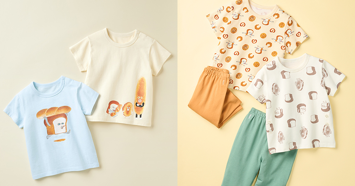「ユニクロ」“UT”が絵本の“パンどろぼう”とコラボ　ユーモアあふれるノベルティーも