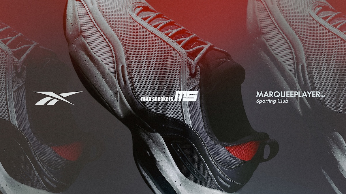 「リーボック」×ミタスニーカーズ×「マーキープレイヤー」の“DMX シリーズ 3000”を発売