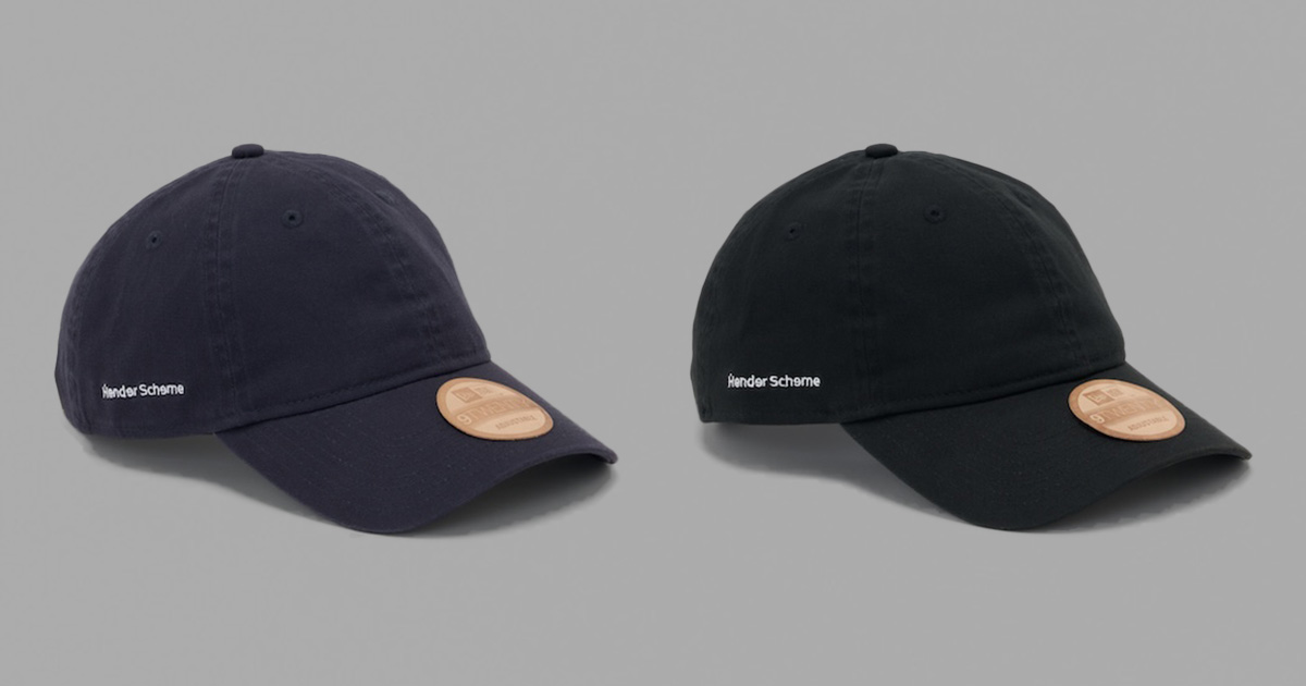 「エンダースキーマ」が「ニューエラ」と初コラボ　バイザーステッカーをベジタブルタンニンレザーで再構築