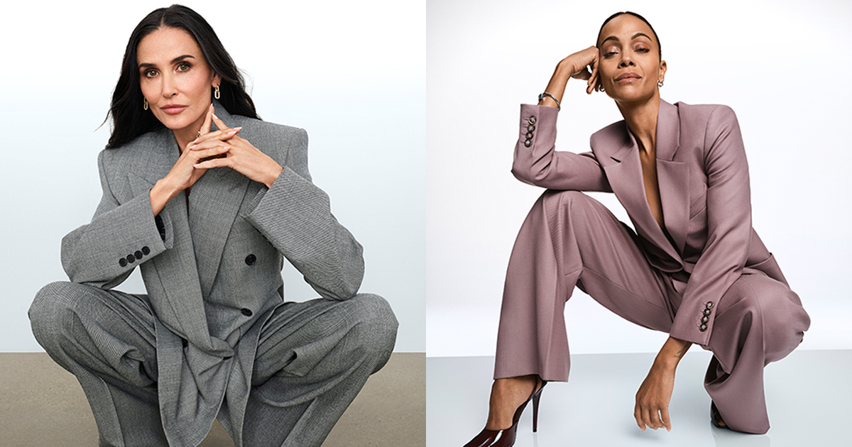 「ランコム」がデミ・ムーアとゾーイ・サルダナをグローバルアンバサダーに起用