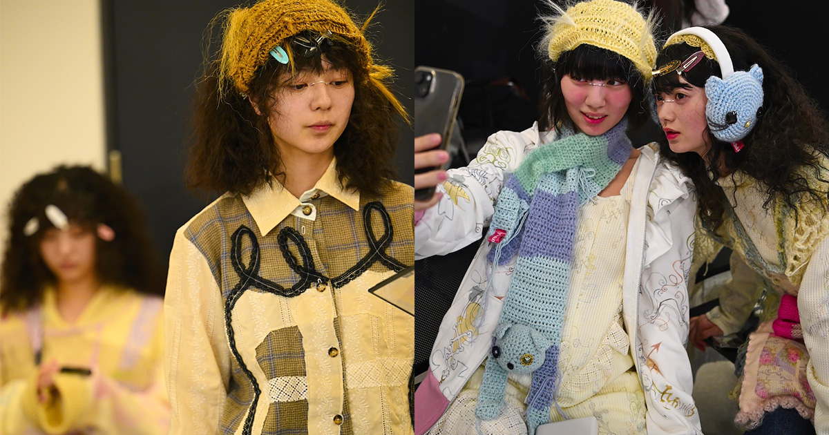 【バックステージ】「ユウショウコバヤシ」2026-27年秋冬コレクション