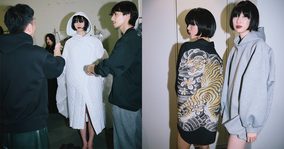 【バックステージ】「エイタロウ」2026-27年秋冬コレクション