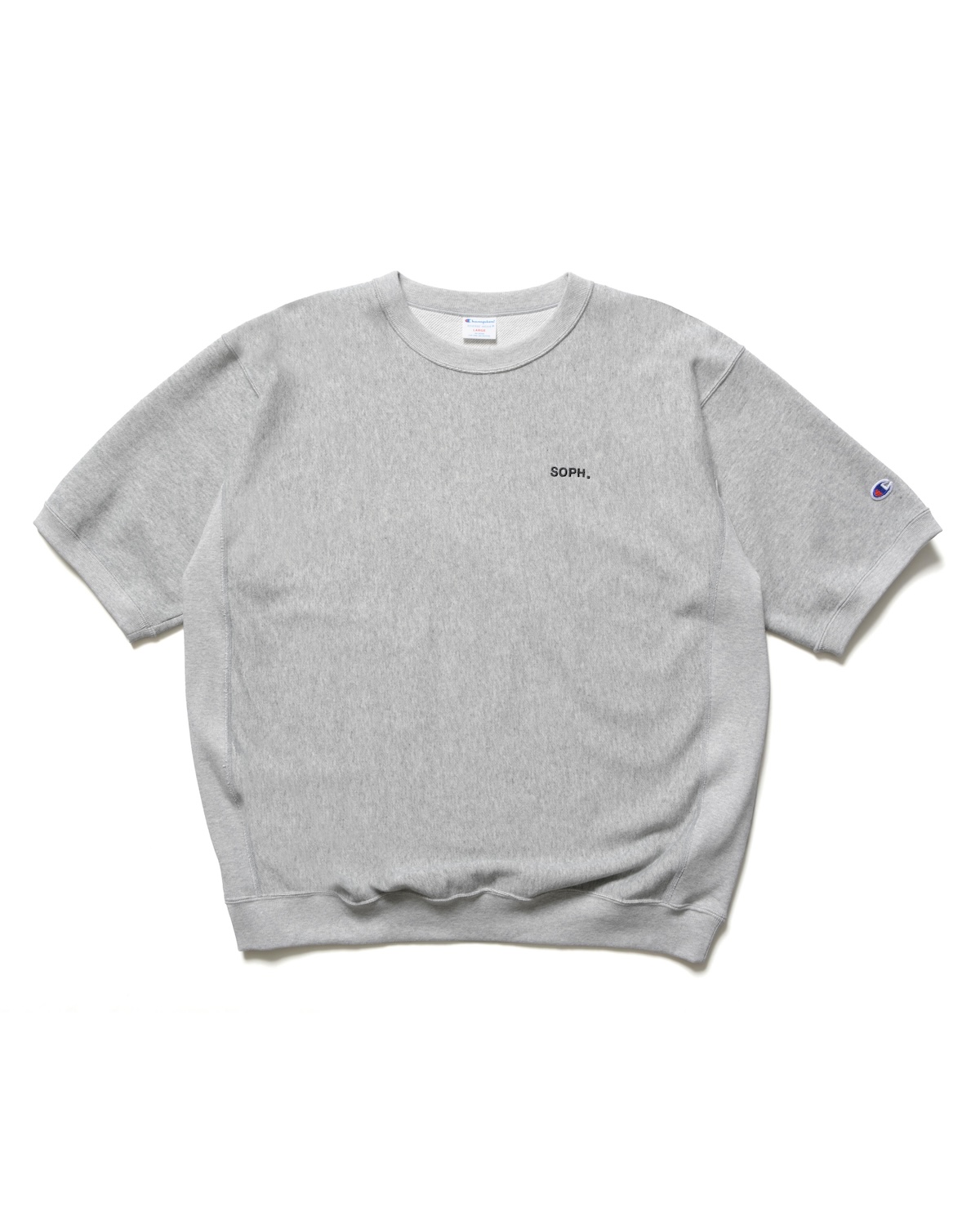 ソフ」が「チャンピオン」に別注したスエットとTシャツを発売 爽やかな