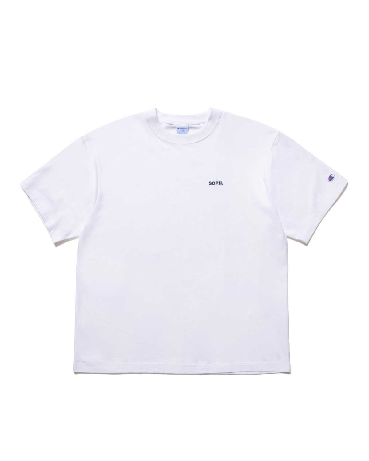 ソフ」が「チャンピオン」に別注したスエットとTシャツを発売 爽やかな