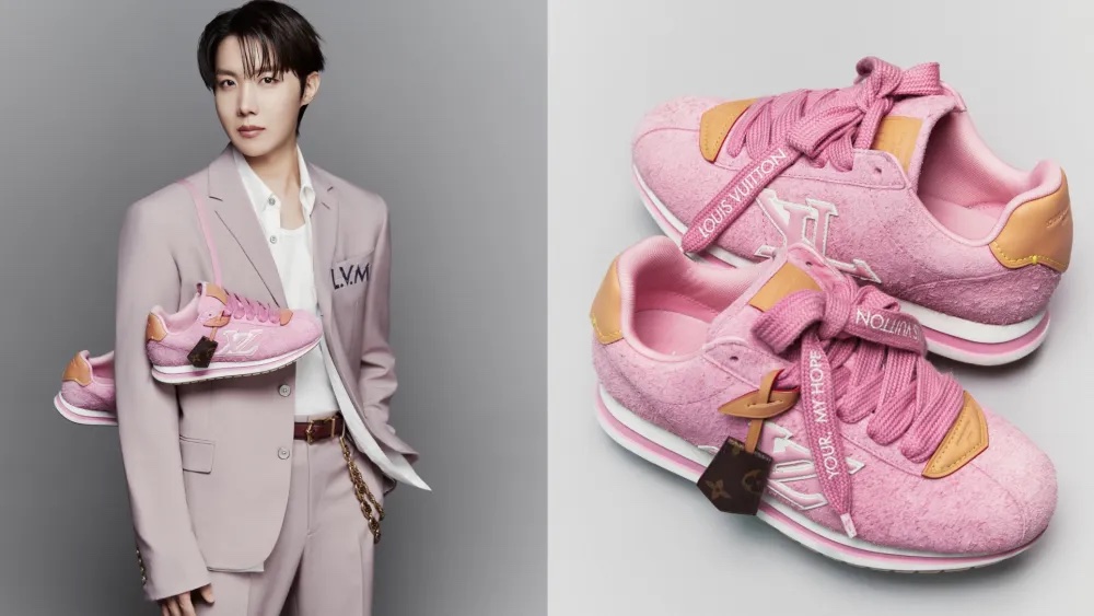 「ルイ・ヴィトン」がBTSのJ-ホープとのコラボスニーカー“LV バターソフト”を発表