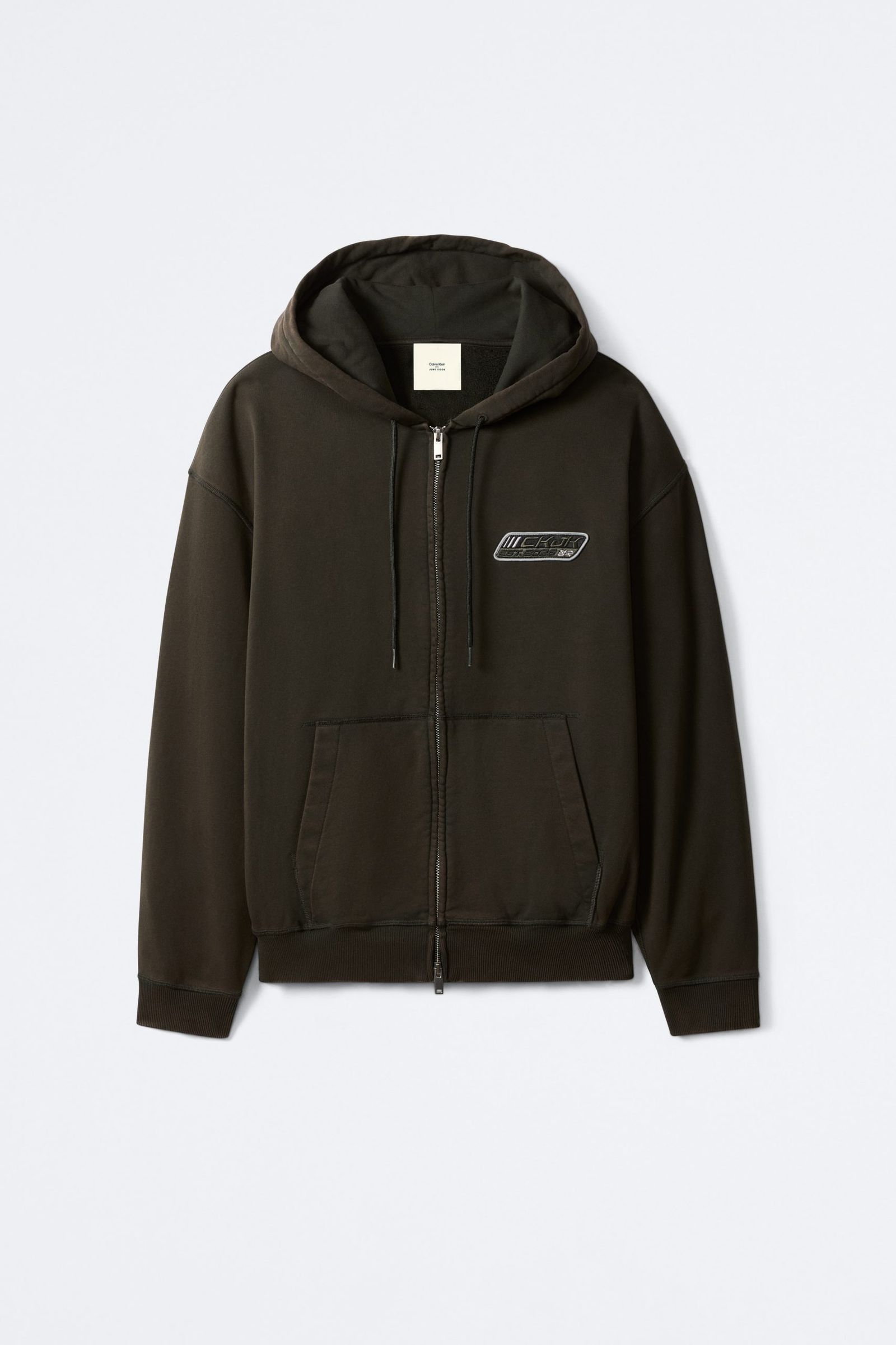 カルバンクライン ジョングク CKJK グク フーディ パーカー 黒 XS ジョングクが着こなす「カルバン・クライン」コラボ キャンペーン