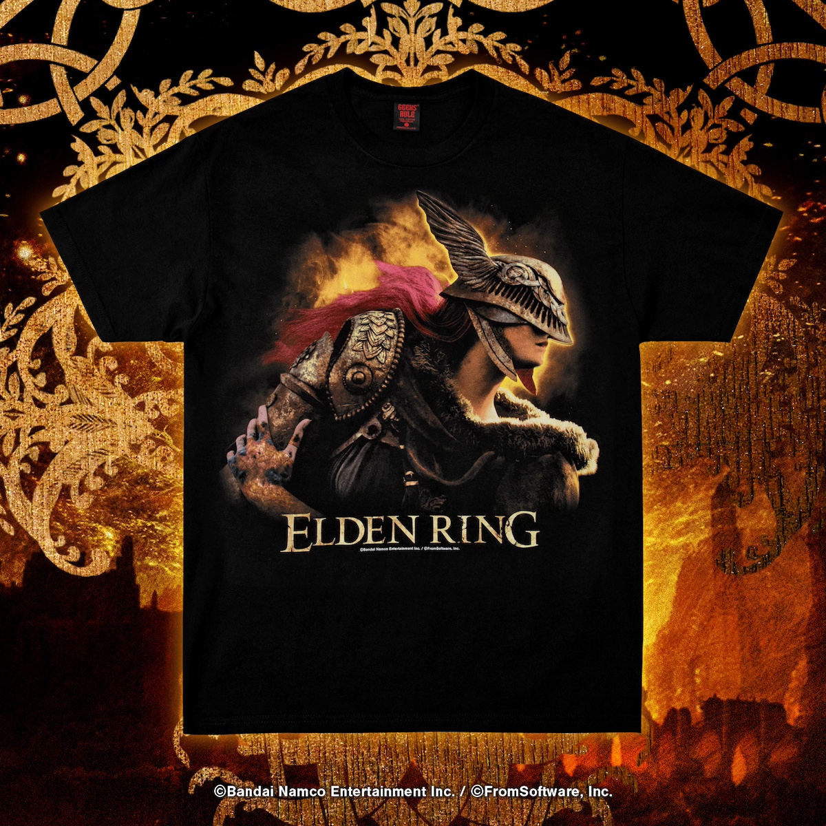 「ギークス ルール」が人気ゲーム「ELDEN RING（エルデンリング）」とのコラボTを発売　「ミケラの刃、マレニア」をプリント