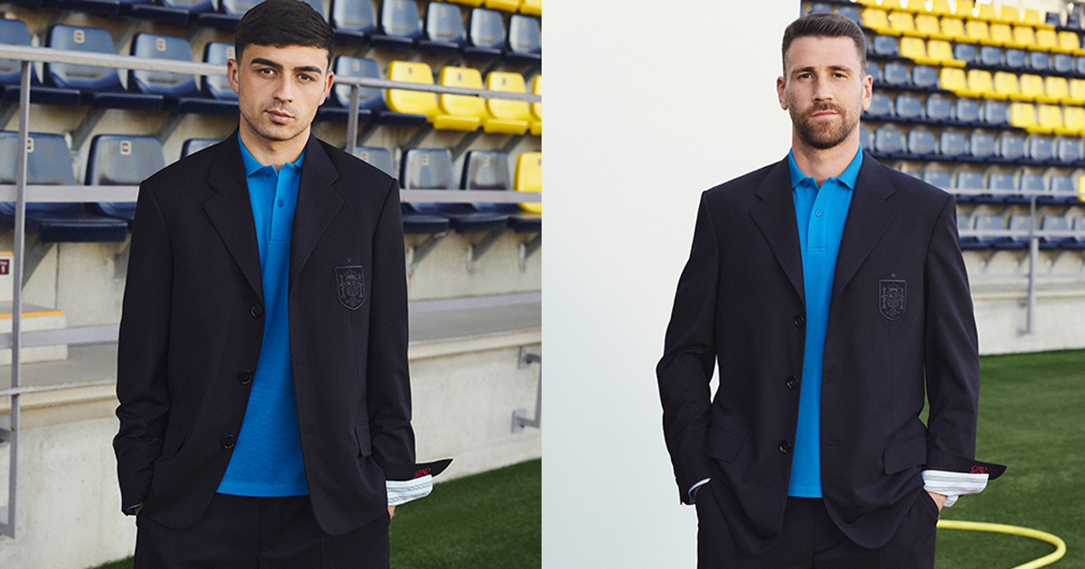 「ロエベ」がサッカースペイン代表チームのオフィシャルパートナーに　ペドリやウナイ・シモンらのポートレートも公開