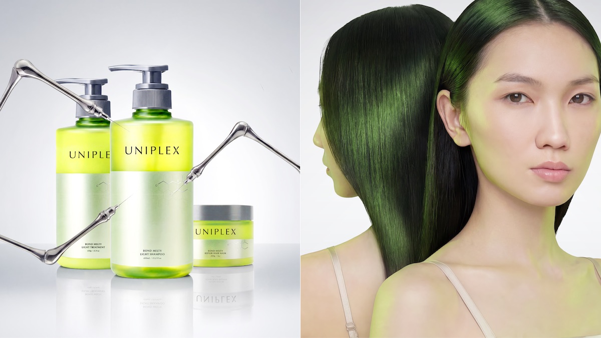 I-neが美髪結合発想の新ヘアケアブランド「ユニプレックス」をデビュー　世界初の成分組み合わせを採用