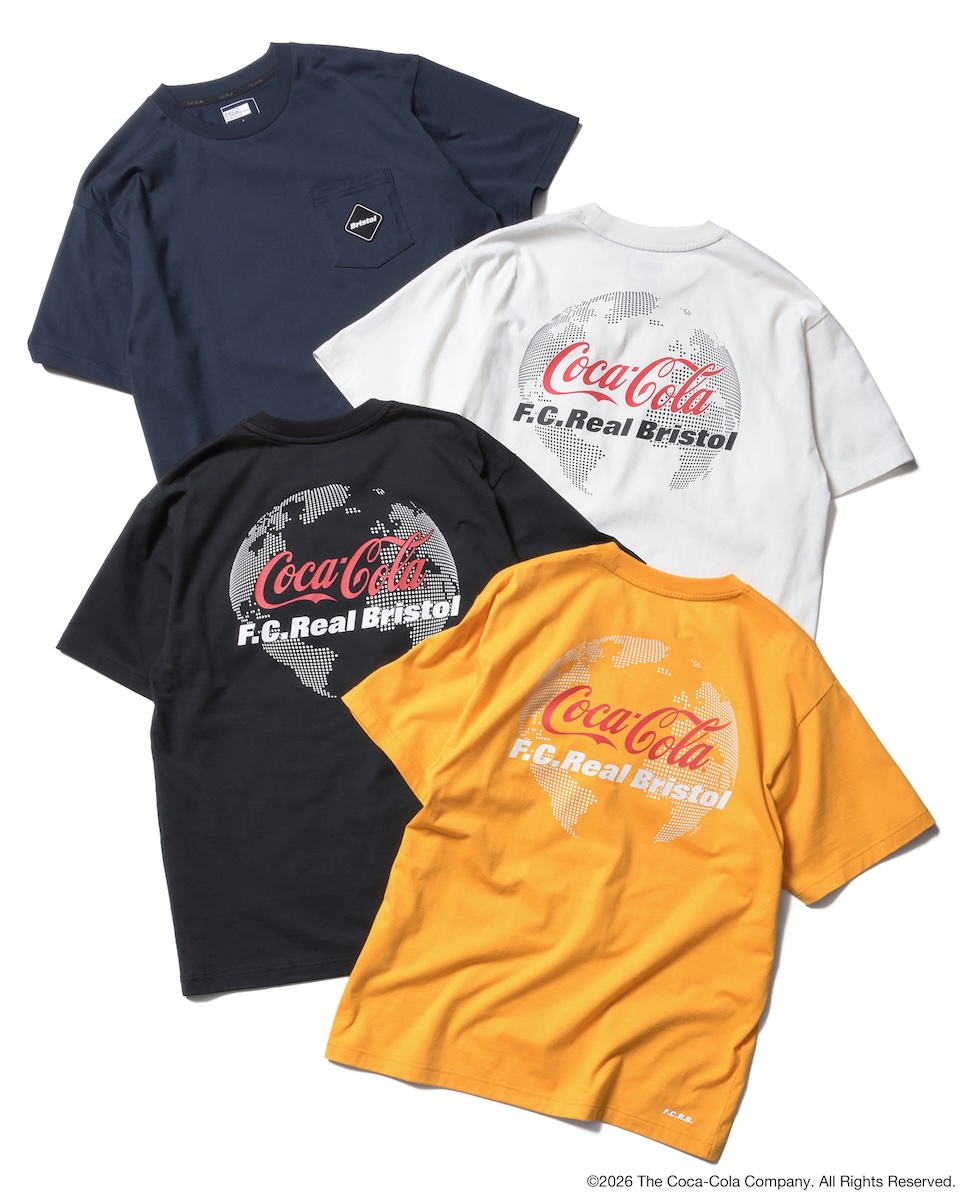希少 FCRB Bristol×Coca-Colaコラボ シャツ エフシーレアルブリストル」がコカ・コーラと6年ぶりにコラボ FIFA