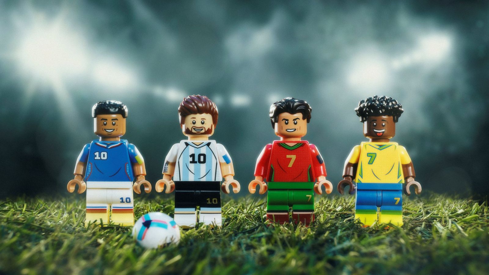 「レゴ」×FIFAワールドカップ2026　公式トロフィーやサッカーボール、ロナウドらスター選手のセッ