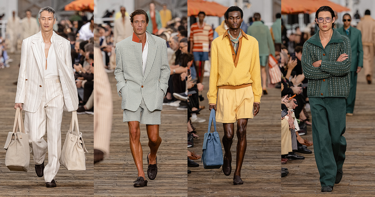 「ゼニア」2027年春夏メンズ・コレクション
