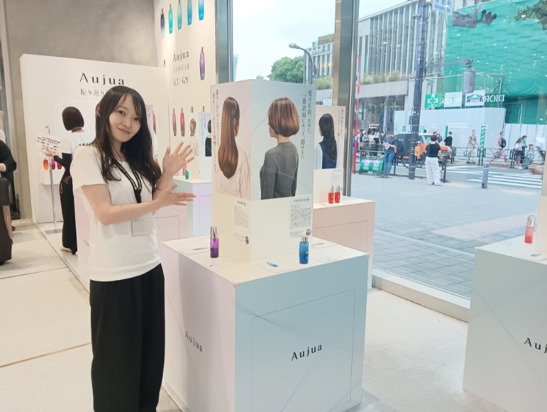 人気のサロン専売ヘアケアブランド「オージュア」が初のポップアップを開催　「あらためて知名度の高さを感