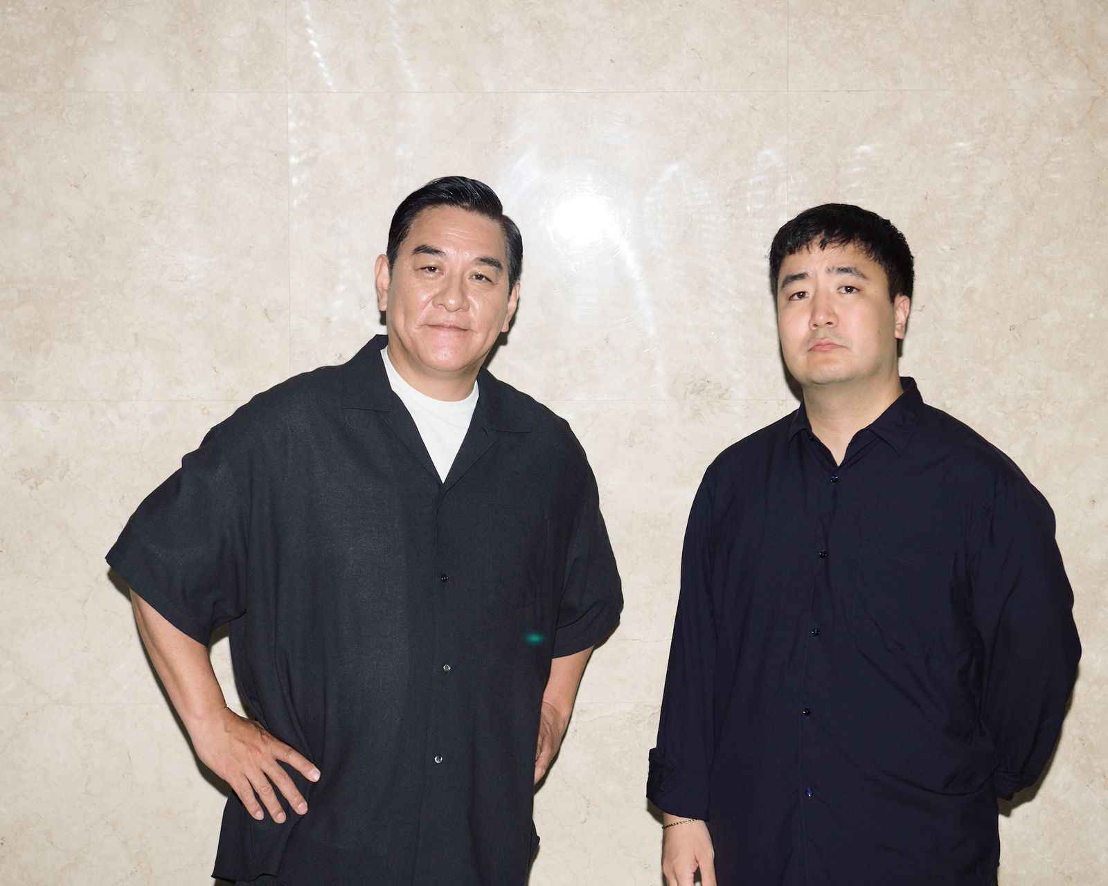 ピエール瀧（左）と下津優太監督