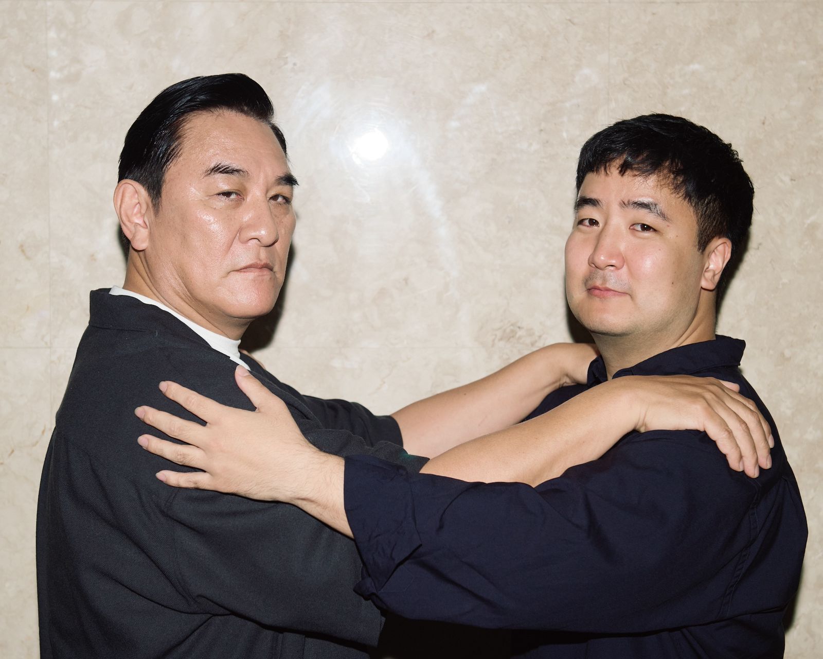 ピエール瀧（左）と下津優太監督