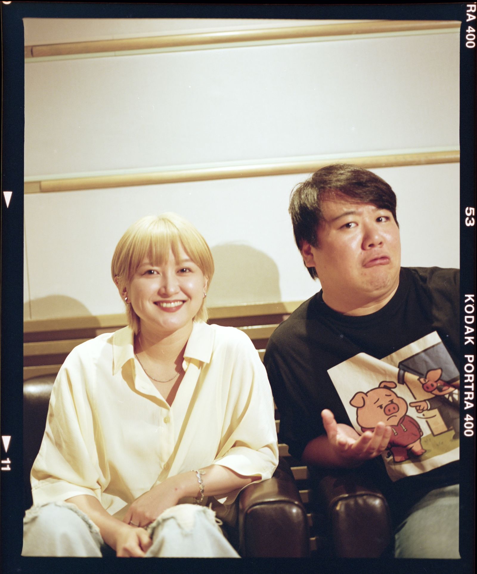 ラランドのサーヤ(左)とニシダ