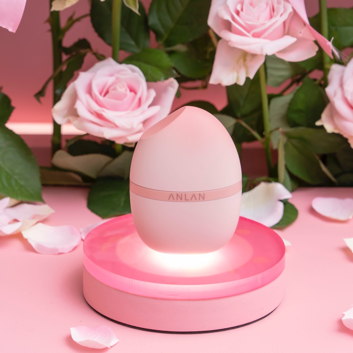 ピンクの塩さん16日まで取り置き　美品　sagina 美顔器 ルルシェ 中国発ビューティテックブランド「アンラン」がピンクの光の美顔器を
