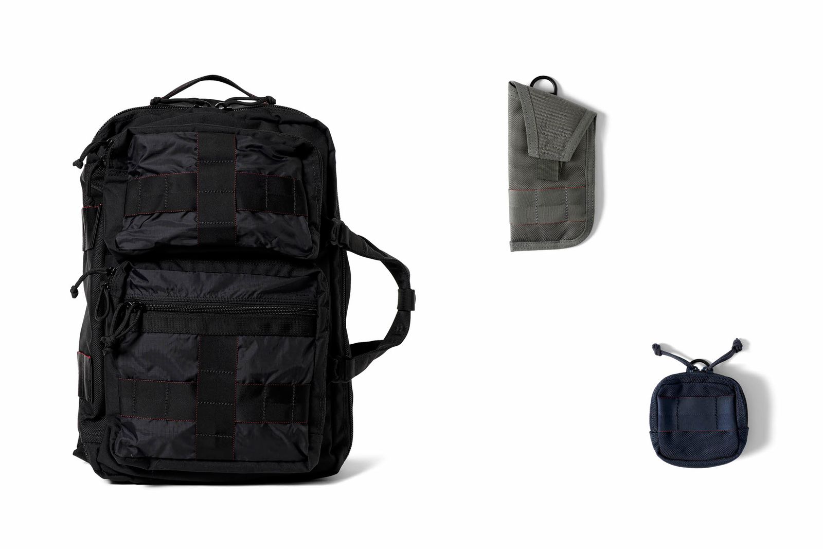 「ビームス プラス」×「ブリーフィング」　手持ち、キャリーコネクト、リュックの3WAYバックパックを発売