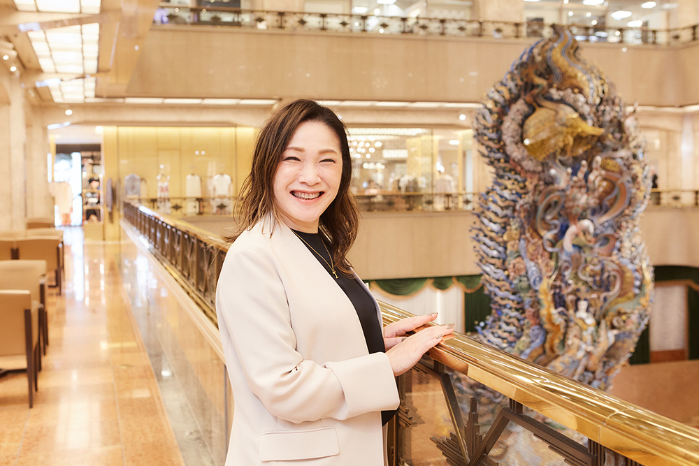 小林文子/三越伊勢丹 執行役員 三越日本橋本店長