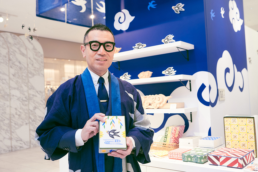 服部延弘/松屋 執行役員 本店長