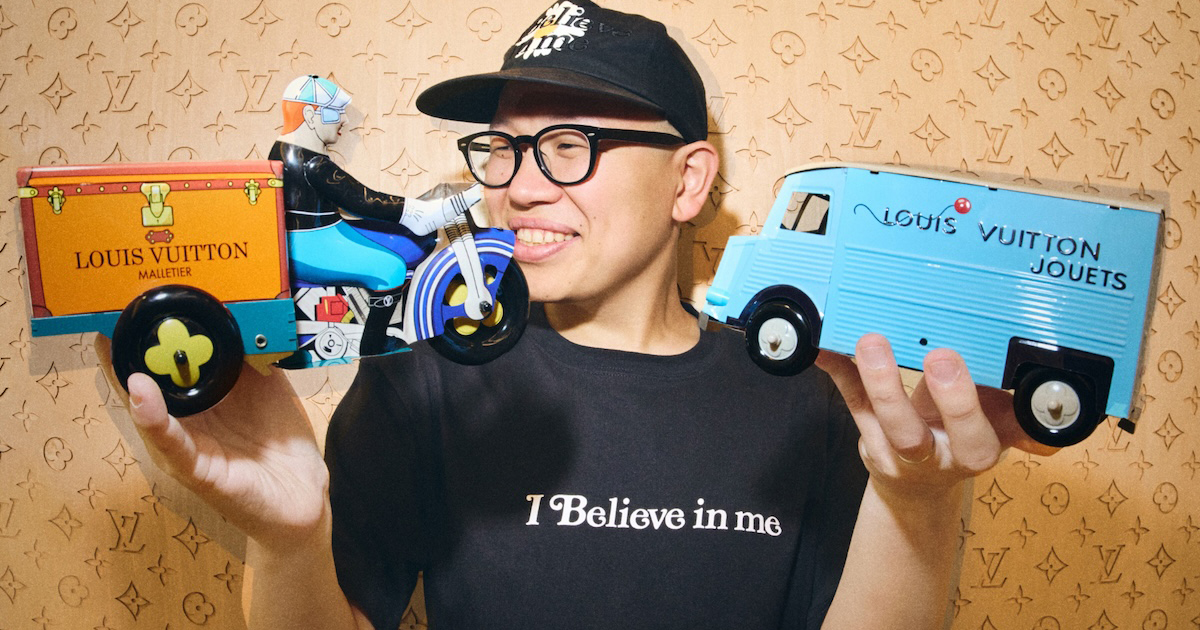ルイ・ヴィトン」×VERDYのLINEスタンプと壁紙が登場 ウィンドー