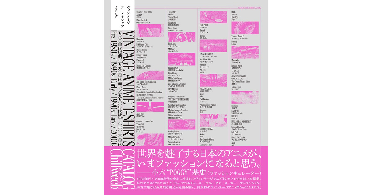 AKIRA」「攻殻機動隊」など名作アニメのビンテージTシャツ160点超を
