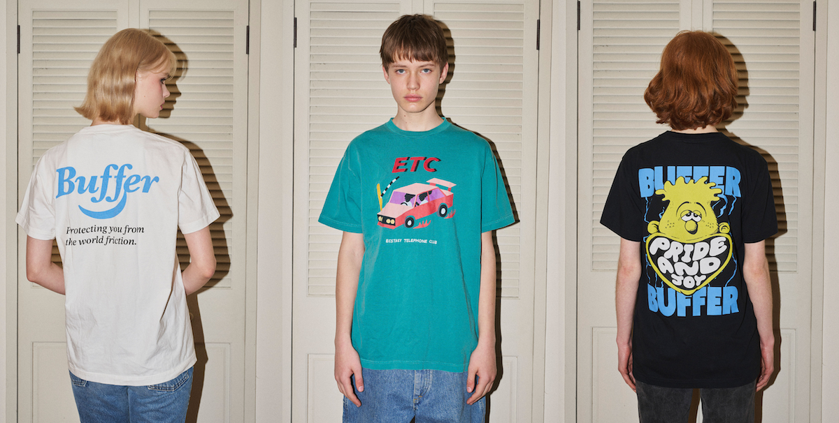 「バッファ」の“Delivery11”のTシャツ