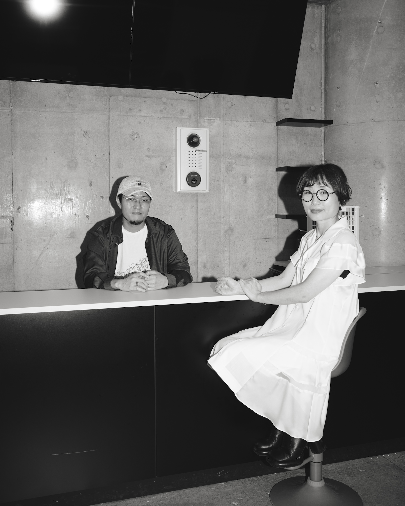 TaiTan(左)と伊藤亜紗
