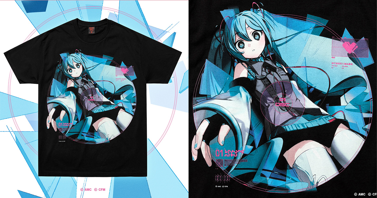 ギークス ルール」× 初音ミク × AiobahnのトリプルコラボTシャツ発売