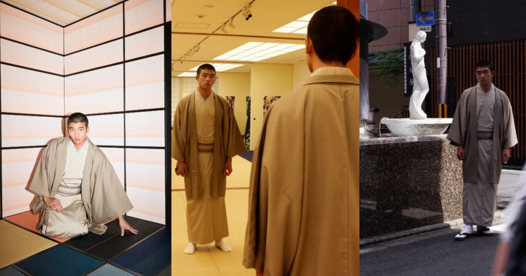2482号目にして初めて、着物が